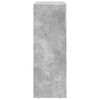 vidaXL Bufet Gri din beton 59 x 35 x 100,5 cm Lemn compozit