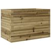 vidaXL Jardinieră de grădină, 70x40x45,5 cm, lemn de pin impregnat