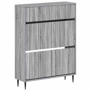 vidaXL Dulap pentru pantofi ZWOLLE 78 x 24 x 103 cm Lemn prelucrat