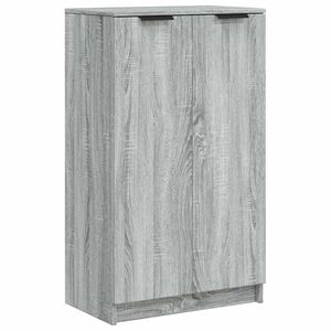 vidaXL Pantofar, gri sonoma, 59x35x100 cm, lemn compozit