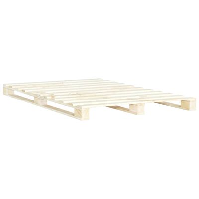 vidaXL Cadru de pat din paleți, 180 x 200 cm, lemn masiv de pin