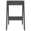 vidaXL Scaune, 2 buc., gri, 40x40x60 cm, lemn masiv de pin