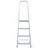 vidaXL Scară cu 4 trepte, 150 kg, aluminiu
