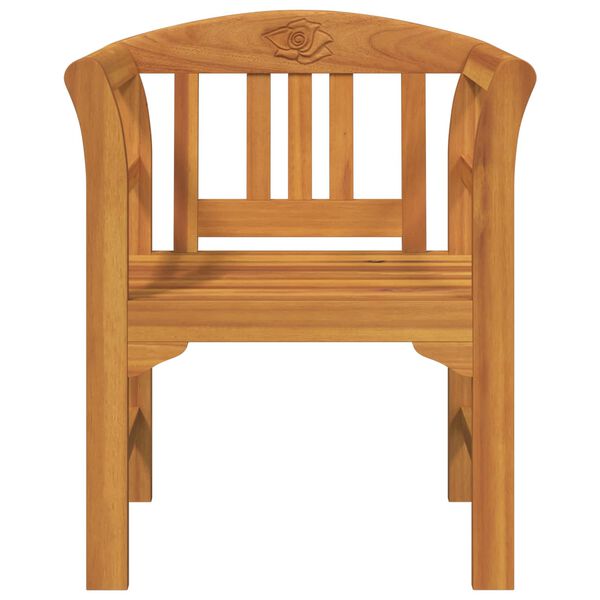 vidaXL Bancă de trandafir Natural 68,5 x 46 x 82,5 cm