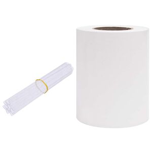 vidaXL Bandă de intimitate PVC 35x0,19 m Alb