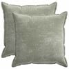 vidaXL Husă pentru pernă 2 buc. HOUTEN Verde 70 x 70 cm
