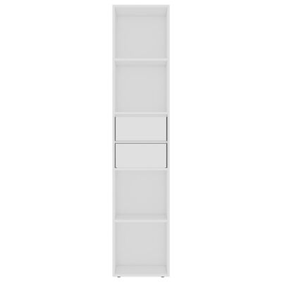 vidaXL Bibliotecă, alb, 36 x 30 x 171 cm, PAL