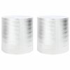 vidaXL Reflector de căldură pentru radiator 2 buc. Argintiu 25 x 0,5 m