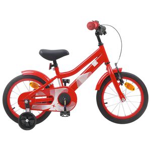 vidaXL Bicicletă pentru Copii 16 Inci pentru 4-6 ani Roșu