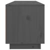 vidaXL Comodă TV, gri, 100x34x40 cm, lemn masiv de pin