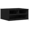 vidaXL Suport pentru imprimantă Stejar Negru 49 x 40 x 22.5 cm