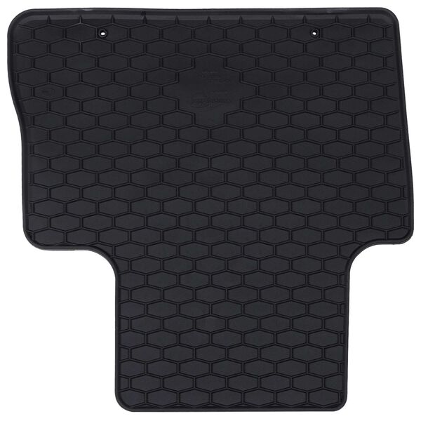 vidaXL Covor pentru mașină 4 pcs Negru Cauciuc