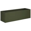 vidaXL Vază pentru Grădină Verde măsliniu 80 x 30 x 30 cm