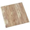 vidaXL Plăci de Pardoseală 5,11 m&sup2; 55 pcs PVC Crema si Maro Deschis