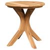 vidaXL Masă laterală Maro 40 x 40 x 41 cm Lemn solid de tec