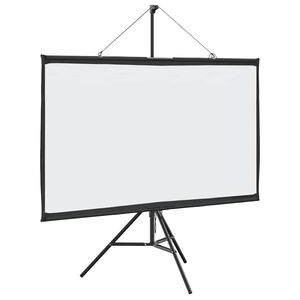 vidaXL Ecran de proiecție cu trepied 72 inci 16:9