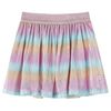 vidaXL Fustă de copii, multicolor, 92