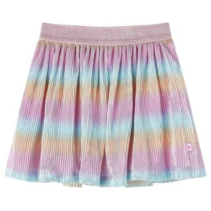 vidaXL Fustă de copii, multicolor, 92