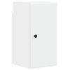 vidaXL Dulap de perete pentru baie BREDA Alb 30 x 31 x 59 cm