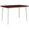 vidaXL Masa de dining cu margine vie 110 x 55 x 75 cm