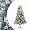 vidaXL Brad de Crăciun artificial cu globuri 120 cm 150 LED-uri