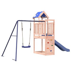 vidaXL Set de joacă pentru exterior, lemn masiv de douglas