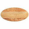 vidaXL Blat de masă maro deschis 80x40x4 cm lemn masiv de stejar oval
