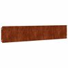 vidaXL Borduri de gazon 10 buc. 20x103 cm oțel Corten flexibil