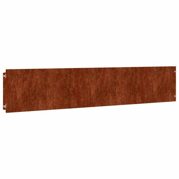 vidaXL Borduri de gazon 10 buc. 20x103 cm oțel Corten flexibil