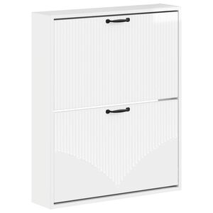 vidaXL Dulap pentru pantofi montat pe perete HOORN 71 x 17 x 86 cm