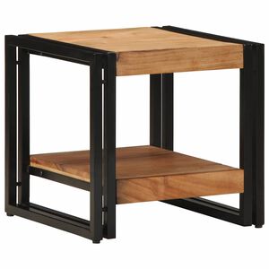 vidaXL Masă de cafea Maro 40 x 40 x 38 cm Lemn Solid de Acacia