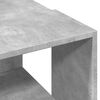 vidaXL Masă de cafea, gri beton, 89,5x48x30 cm, lemn compozit
