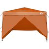vidaXL Cort Canopy Pop-up Portocaliu 300 x 300 cm țesătură