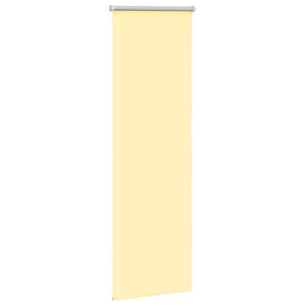 vidaXL Jaluzea cu role opace galben 50x150 cm lățime material 45,7 cm
