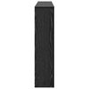 vidaXL Capac pentru radiator Stejar Negru 175 x 20 x 82 cm