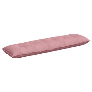 vidaXL Perna pentru spate Roz 180 x 50 cm Țesătură din corduroy