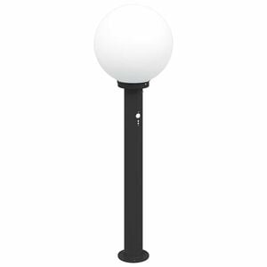vidaXL St&acirc;lp luminos cu senzor 80 cm negru IP44