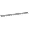 vidaXL Margine pentru gazon 30 pcs 102 x 4 x 4 cm Oțel Argintiu