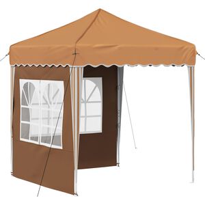 vidaXL Cort de Petrecere Pop-up Bej 195 x 195 x 245 cm Material Oxford