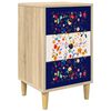 vidaXL Dulap de noapte MAINZ Stejar Sonoma 36 x 33 x 60 cm