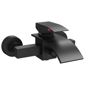 vidaXL Robinet mixer pentru duș Negru G 1 / 2 inci