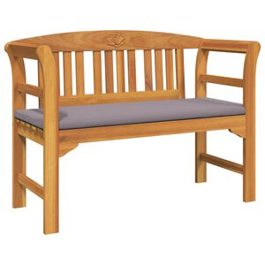 vidaXL Bancă de trandafir Natural 114 x 46 x 82,5 cm