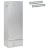vidaXL Cuptor pentru Fumat 3 pcs 44,5 x 29 x 110 cm Oțel galvanizat