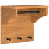 vidaXL Suport pentru haine "SANDNES" 43x30x42 cm, lemn masiv de pin