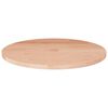 vidaXL Blat de masă rotund, &Oslash;40x1,5 cm, lemn masiv stejar netratat