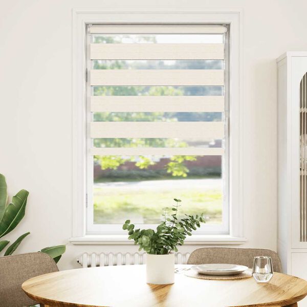 vidaXL Jaluzea tip zebra 85x100 cm lățime țesătură 80,9 cm poliester