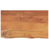 vidaXL Blat de baie, 100x60x3,8 cm, dreptunghiular, lemn masiv acacia