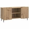 vidaXL Cabinet TV Stejar Artizanal 102 x 34,5 x 52 cm Lemn prelucrat