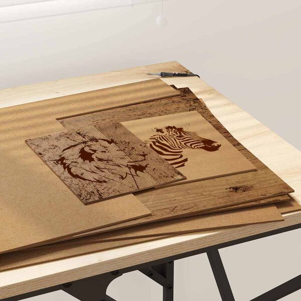 vidaXL Panouri de decor 50 pcs Lemn vechi 40 x 60 x 0.3 cm