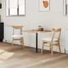 vidaXL Scaune de dining 2 pcs natural 42 x 47.5 x 81 cm